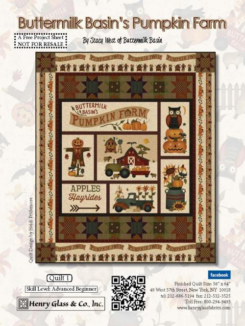Pumpkin Farm Quilt 1 , Projects, Henry Glass & Co., Inc.